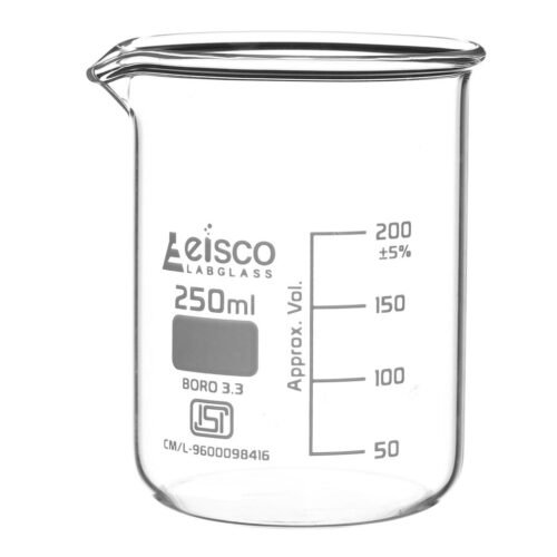 Borosilicate Beaker 250 ml (Low Form)